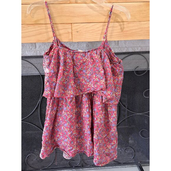 Chelsea & Violet Women's Size Med Floral Lace-Trim Sleeveless Tank TopMulticolor - Picture 7 of 7